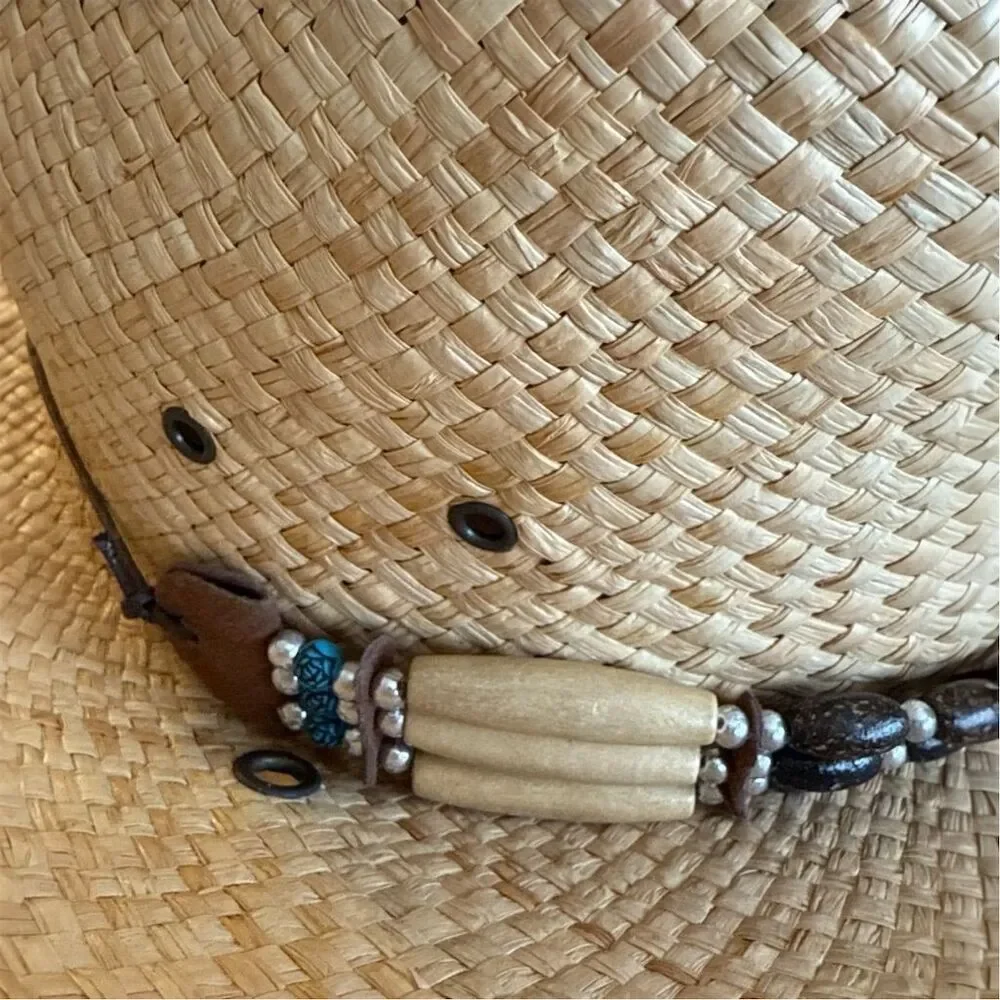 Renegade Made In The USA Unisex Western Straw Hat Removable Band